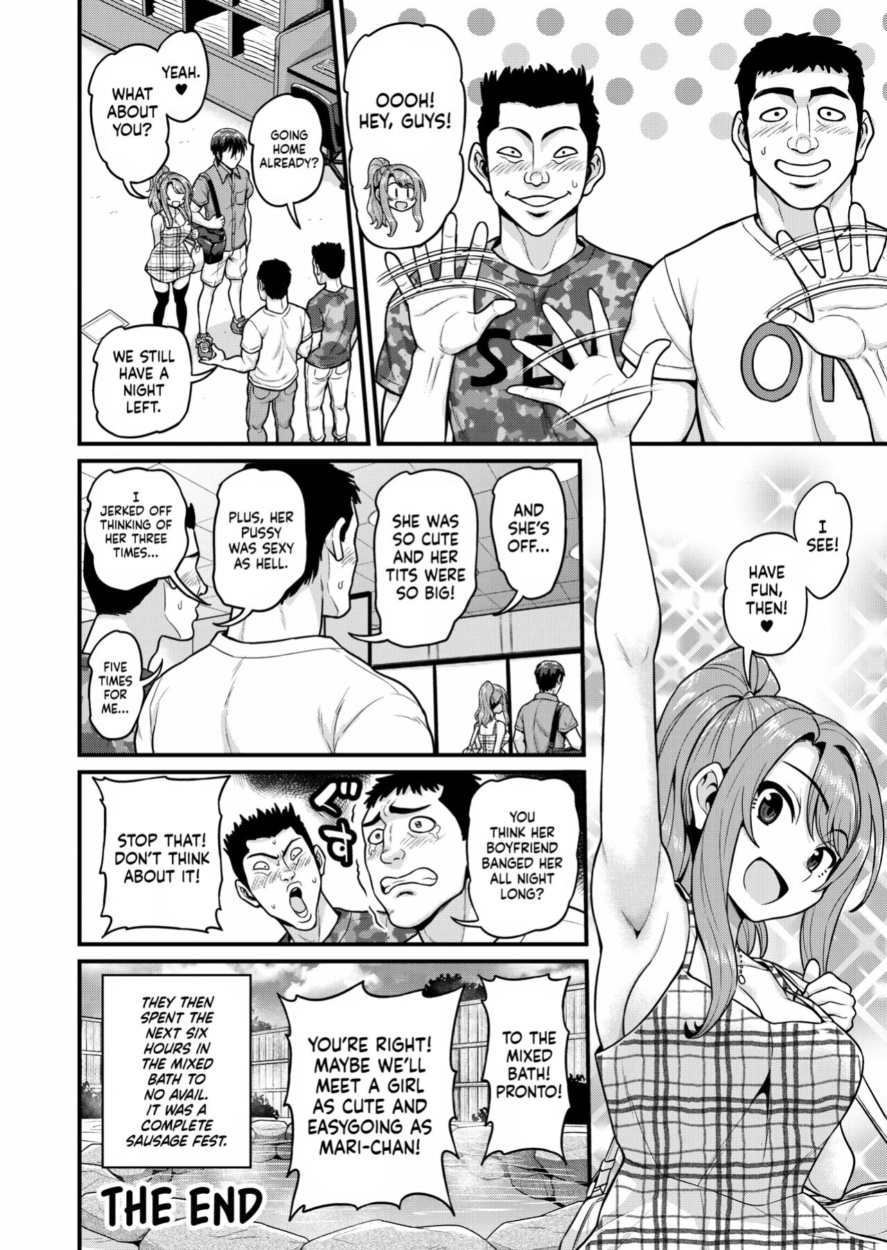 [Chimamire Yashiki (Gachonjirou)] Game Tomodachi no Onnanoko to Onsen Ryokou de Yaru Hanashi | Smashing With Your Gamer Girl Friend at the Hot Spring [head empty]