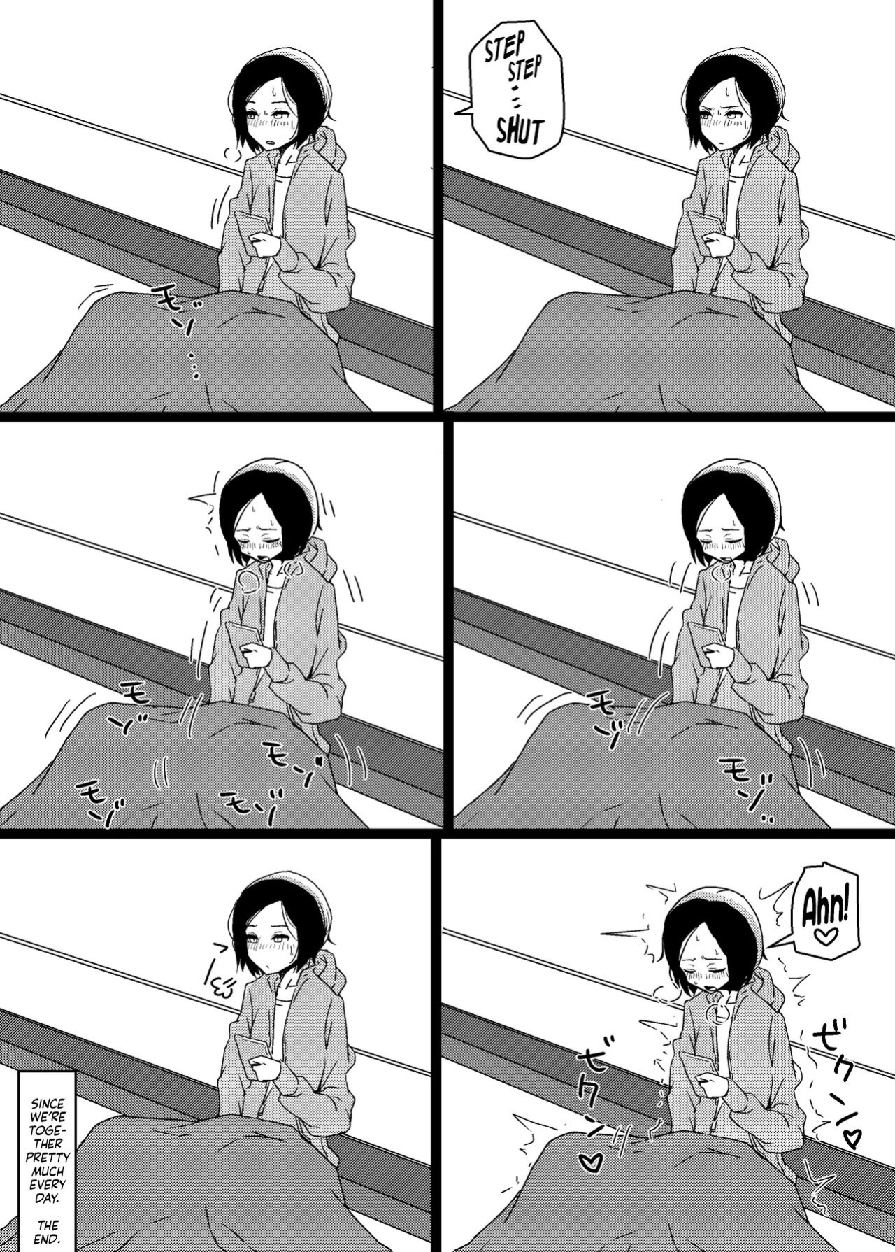 [Hagger] Kazoku ga Neshizumatta Ato ni Nikka o Konasu Onnanoko no Manga [gamer werewolf]