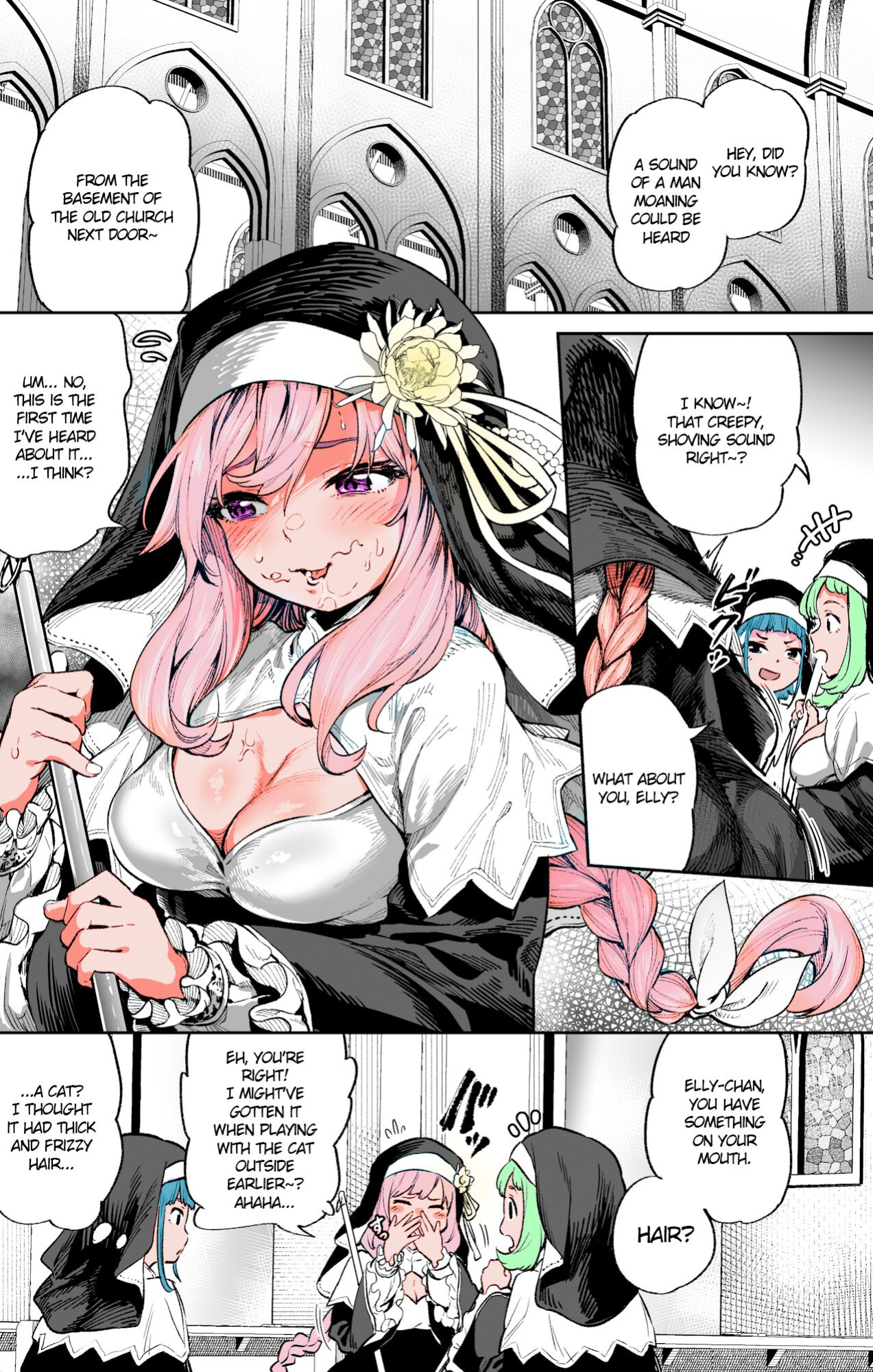 [Ooban Yaki] Zangeshitsu no Ana | The Confession Hole [Hikura Scans] [Colorized] [Ecchify]