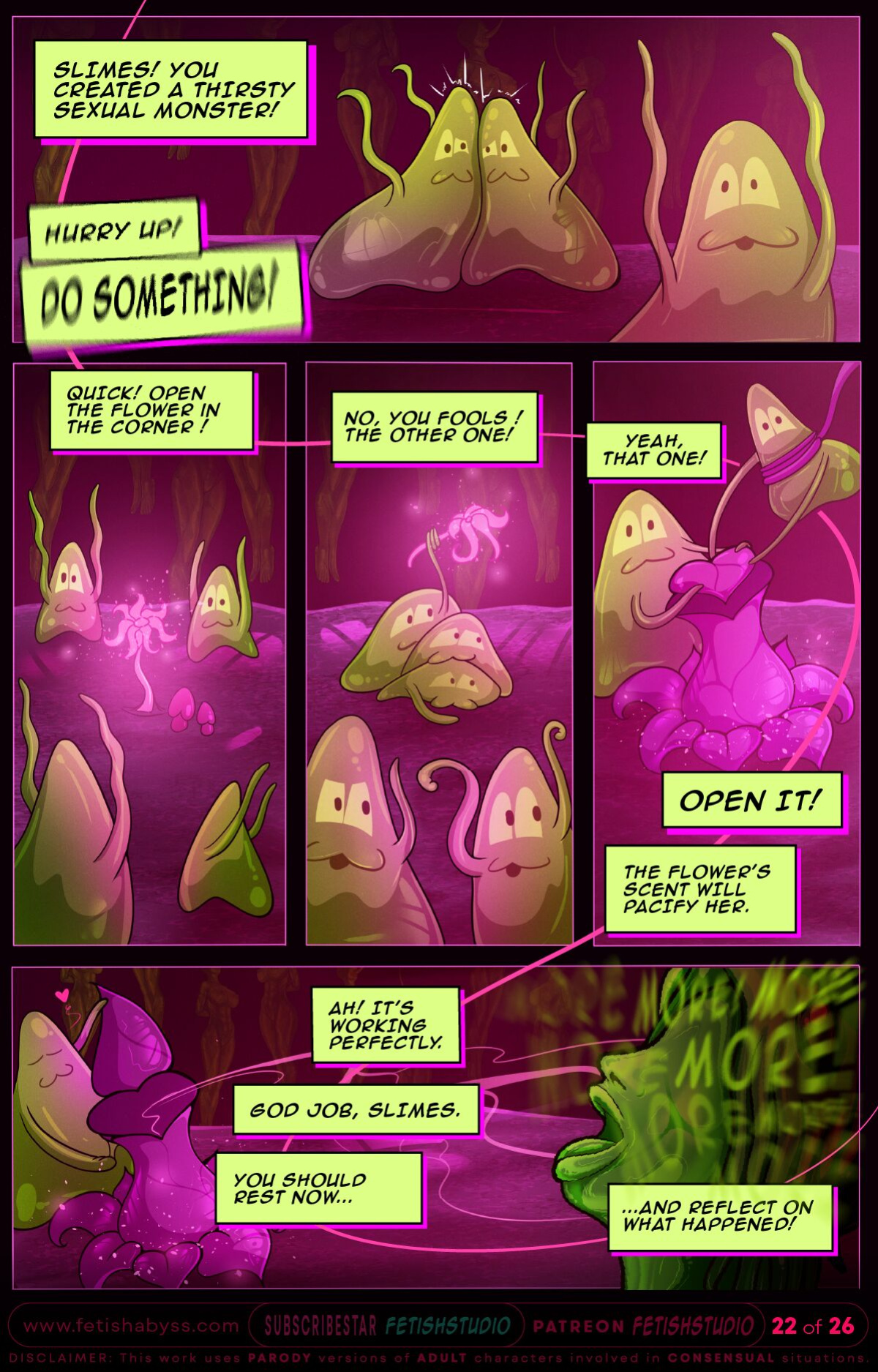 SLIME TENTACLES | LATEX PLANT ENCASEMENT | FETISH ABYSS #4
