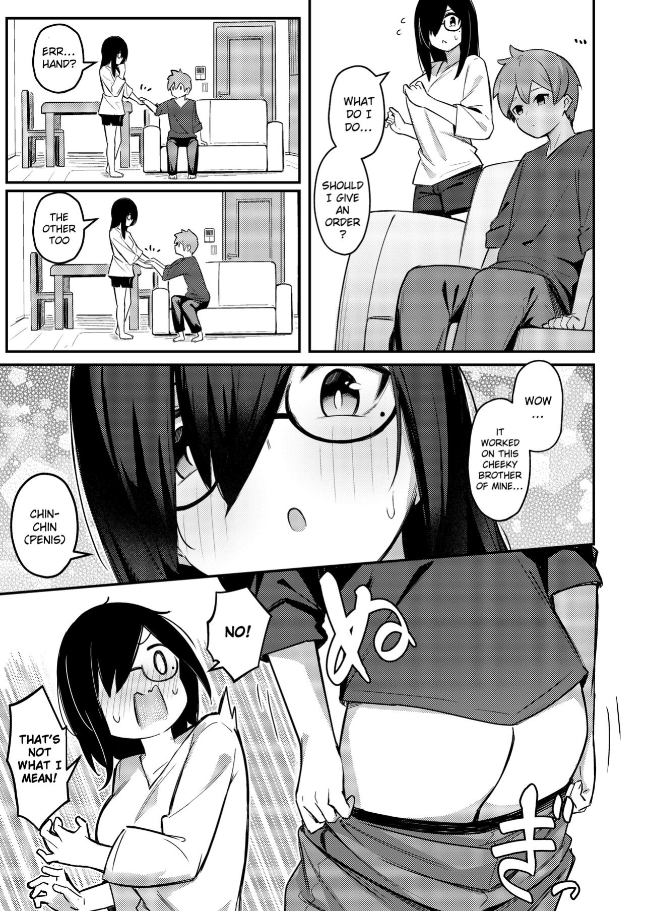 [Kakurenbo (Borusiti)] Nekura Kyonyuu no Onee-chan wa, Saiminshite de mo Otouto Chinpo o Netoritai [SquigglesJP]