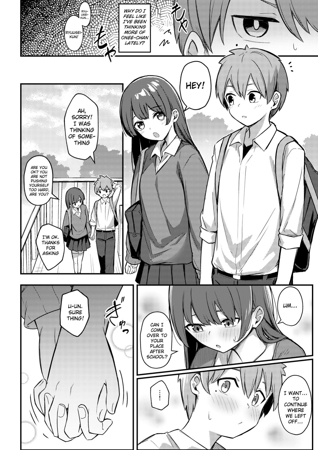 [Kakurenbo (Borusiti)] Nekura Kyonyuu no Onee-chan wa, Saiminshite de mo Otouto Chinpo o Netoritai [SquigglesJP]