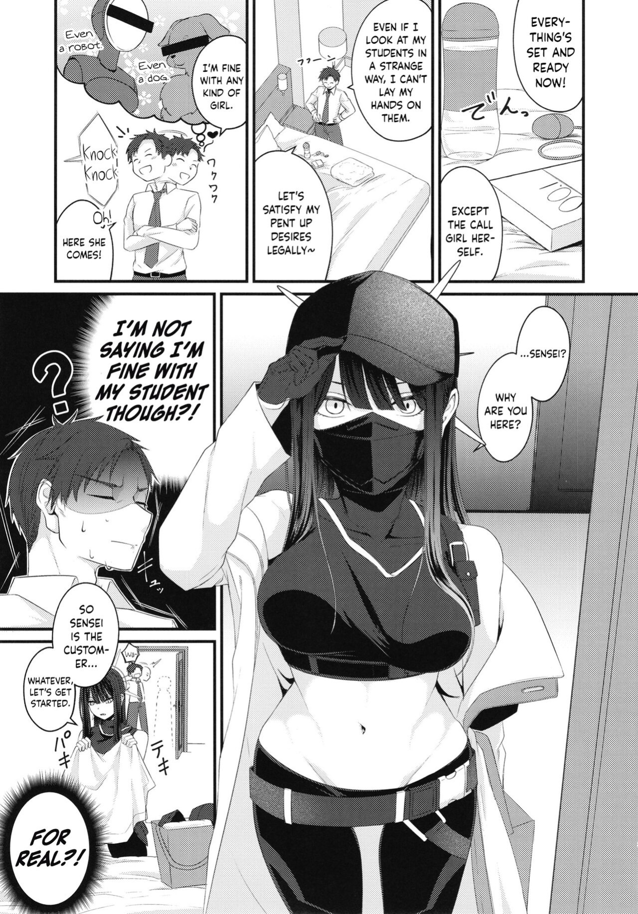 (COMIC1☆21) [Kinomiki no Mama (Kinomiki)] Saori no Hajimete Delivery | Saori’s First Delivery (Blue Archive) [DKKMD Translations]