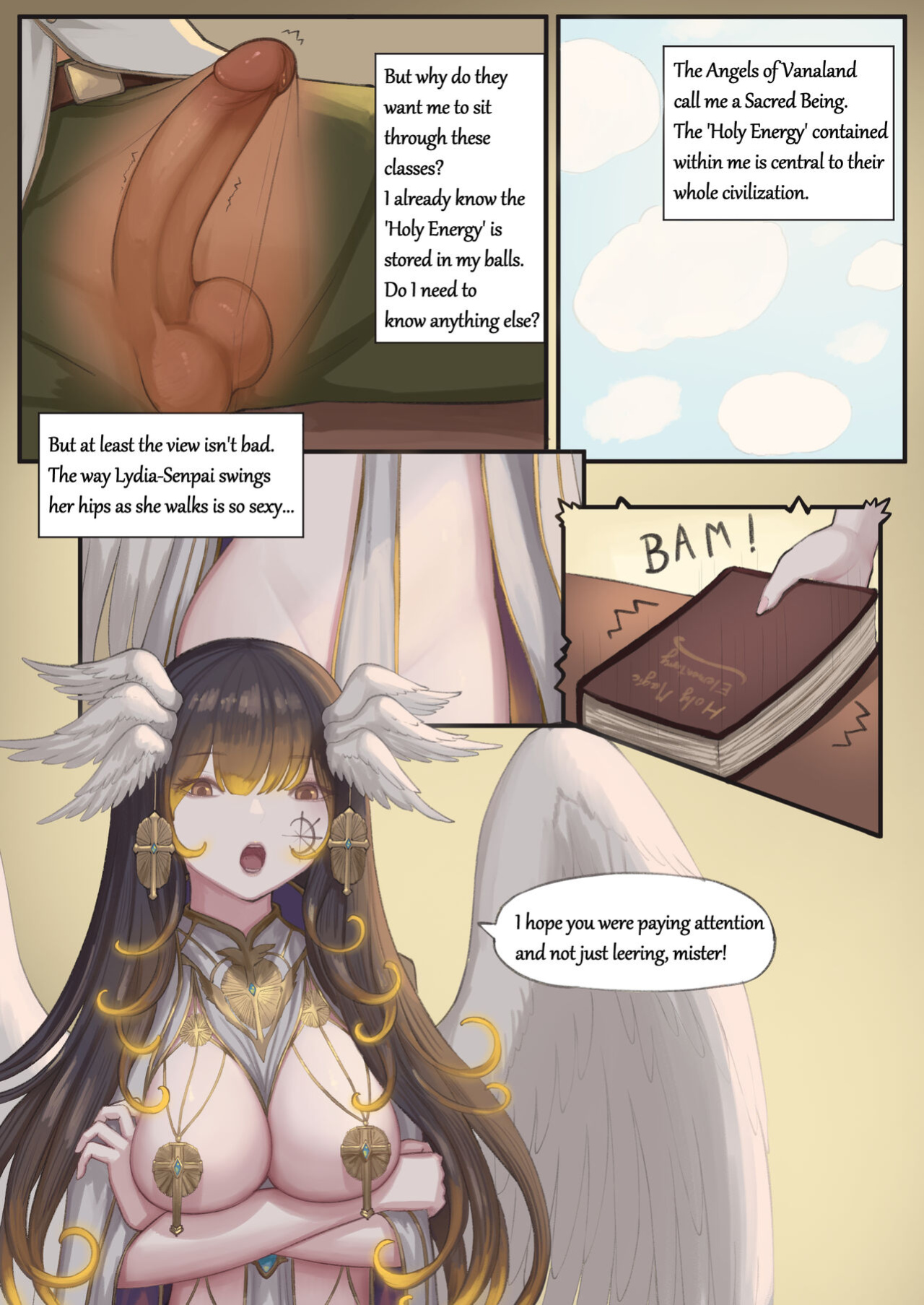 [Rinmo] My Holy Magic Teacher Wants My Cum!