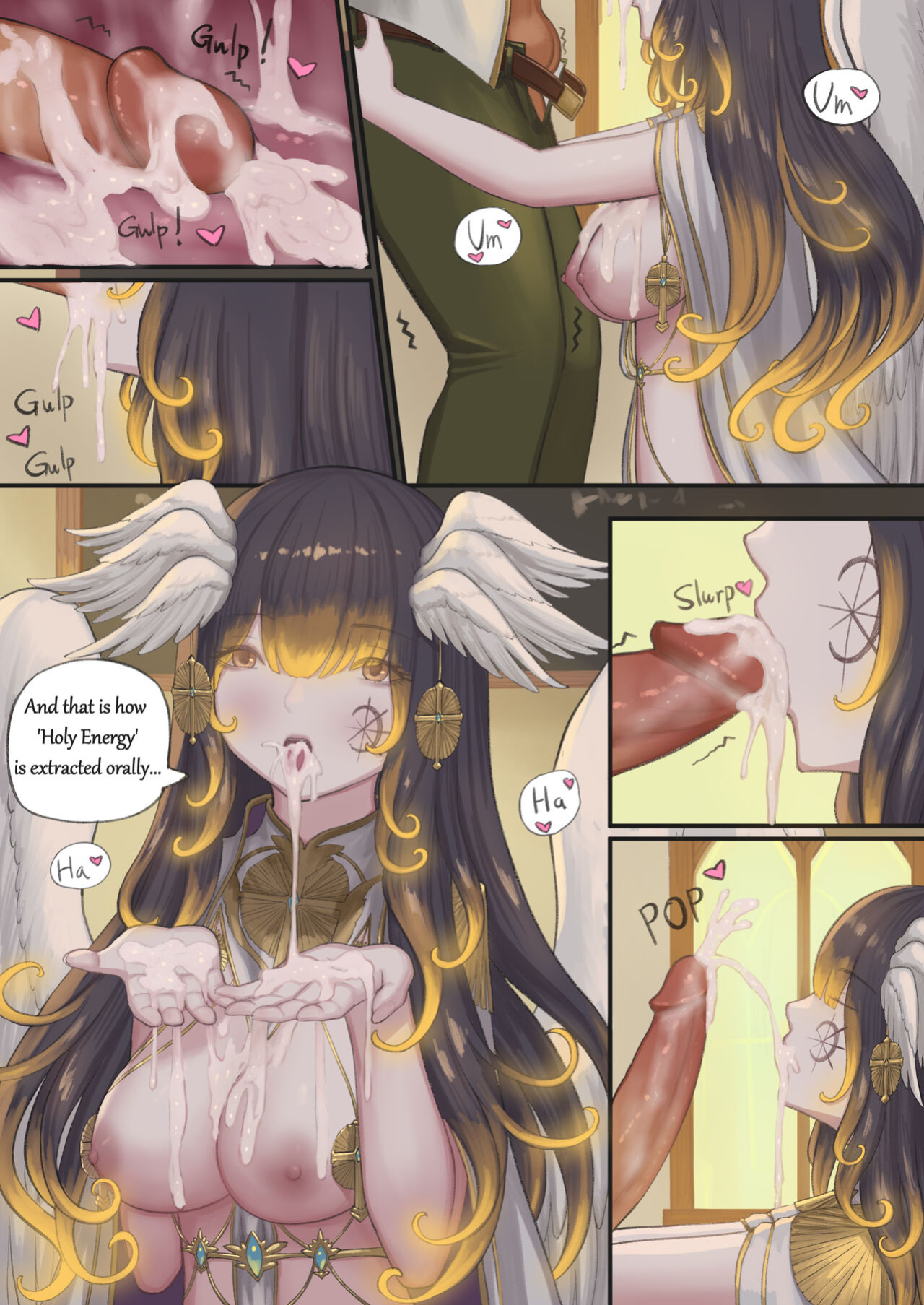 [Rinmo] My Holy Magic Teacher Wants My Cum!