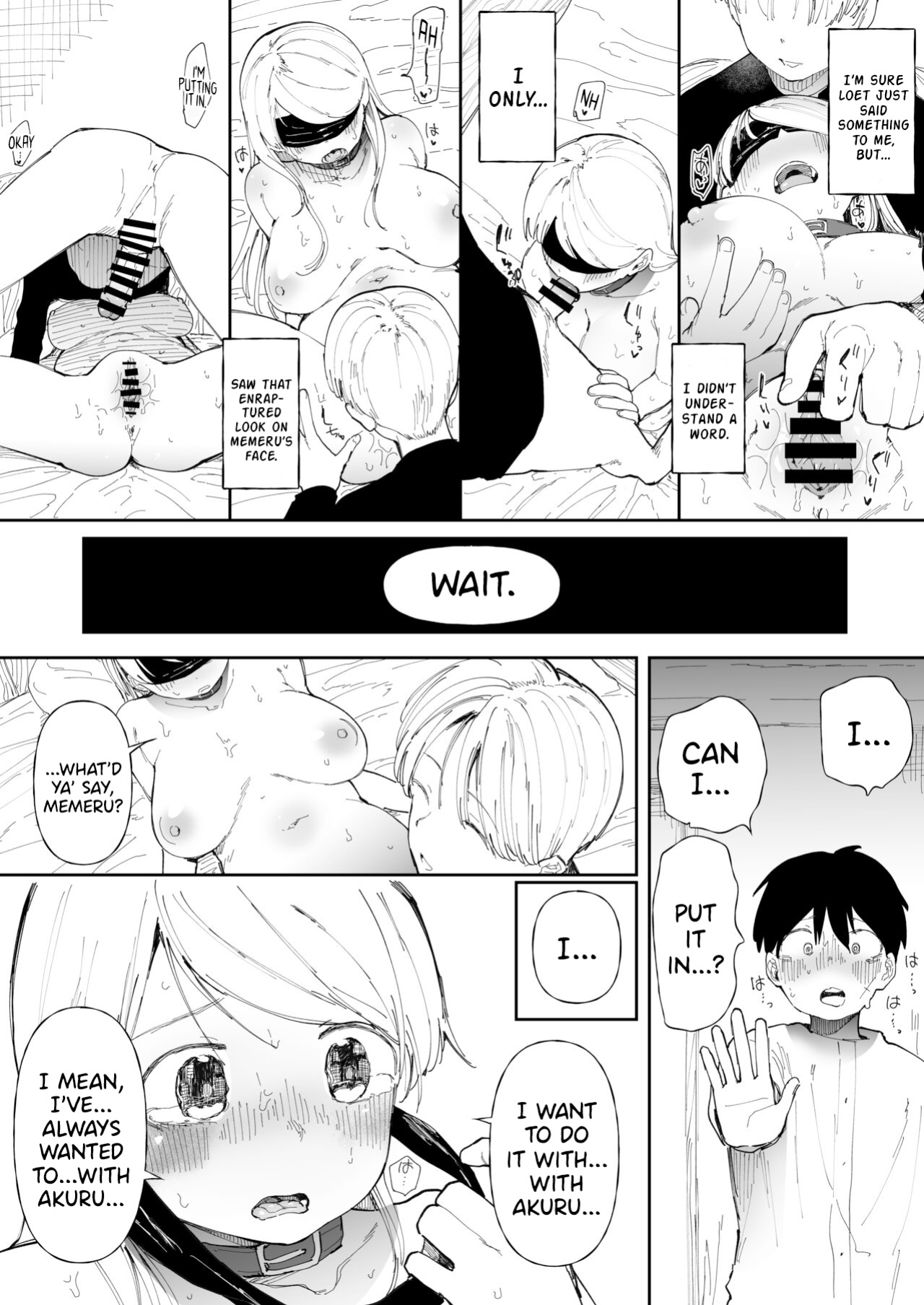[Doemutan] Misetsuke NTR Sex | Show Us The NTR Sex, Boss [Mr_Person]