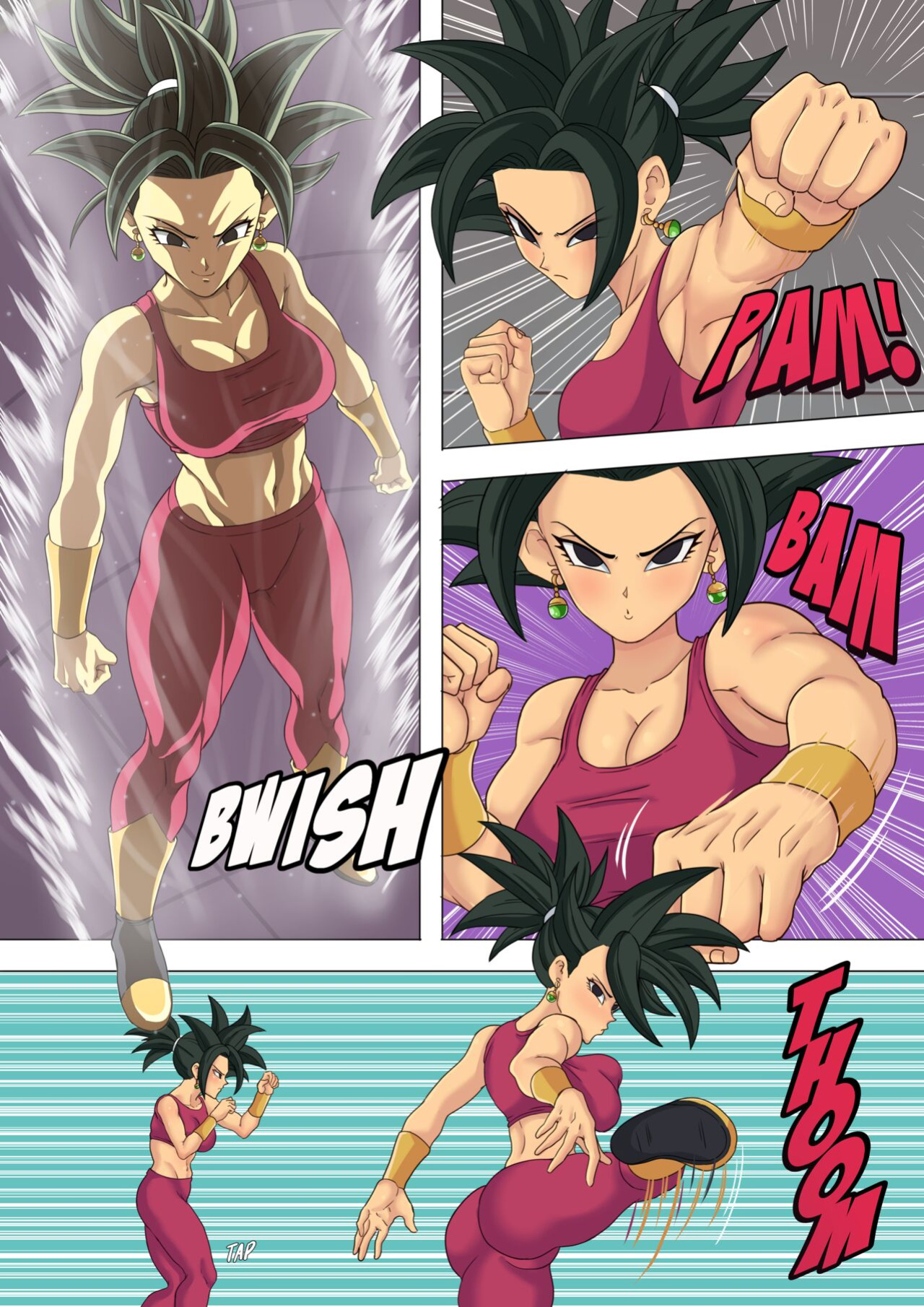 [TSFSingularity (AxlexCima)] Body Change Pt. 6 (Dragon Ball Super)