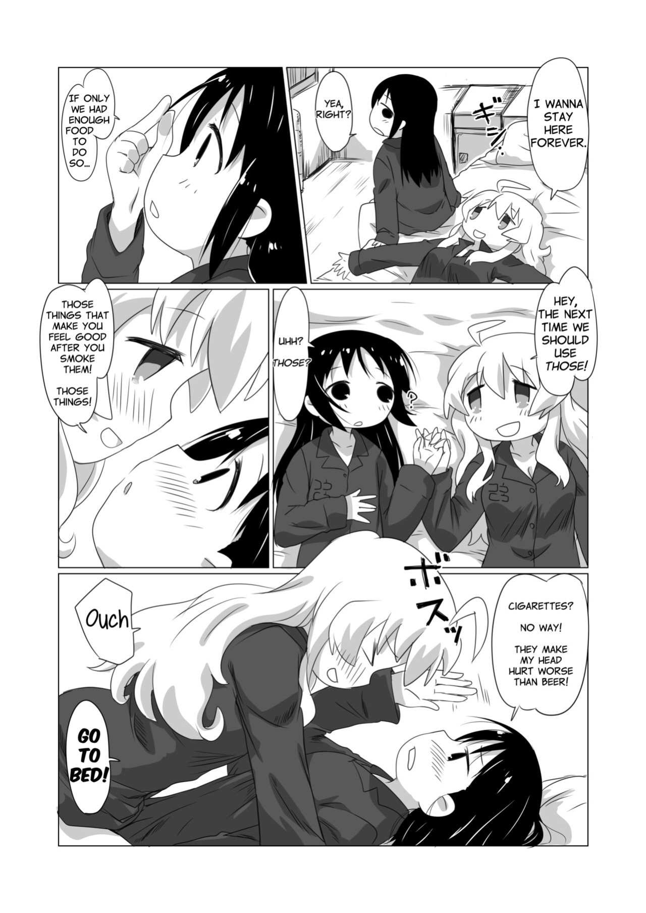 (C93) [Goberazzo (Mukaibi Aoi)] MoreOneSex (Shoujo Shuumatsu Ryokou) [YurikaMoment]