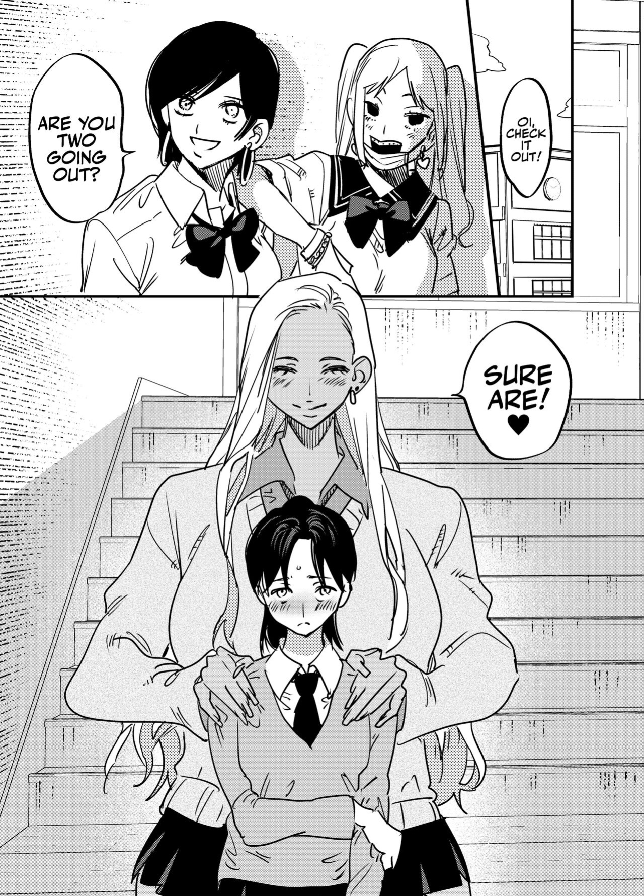 [Tosha Pink (Chimeda)] Gal no Chinpo o Kyohi Shitara... [Futanari Gal x Jajjimento] | [Tosha Pink (Chimeda)] But, If I Refuse This Gyaru's Dick... (Futanari Gyaru x Public Morals Council Member) [Mr_Person]