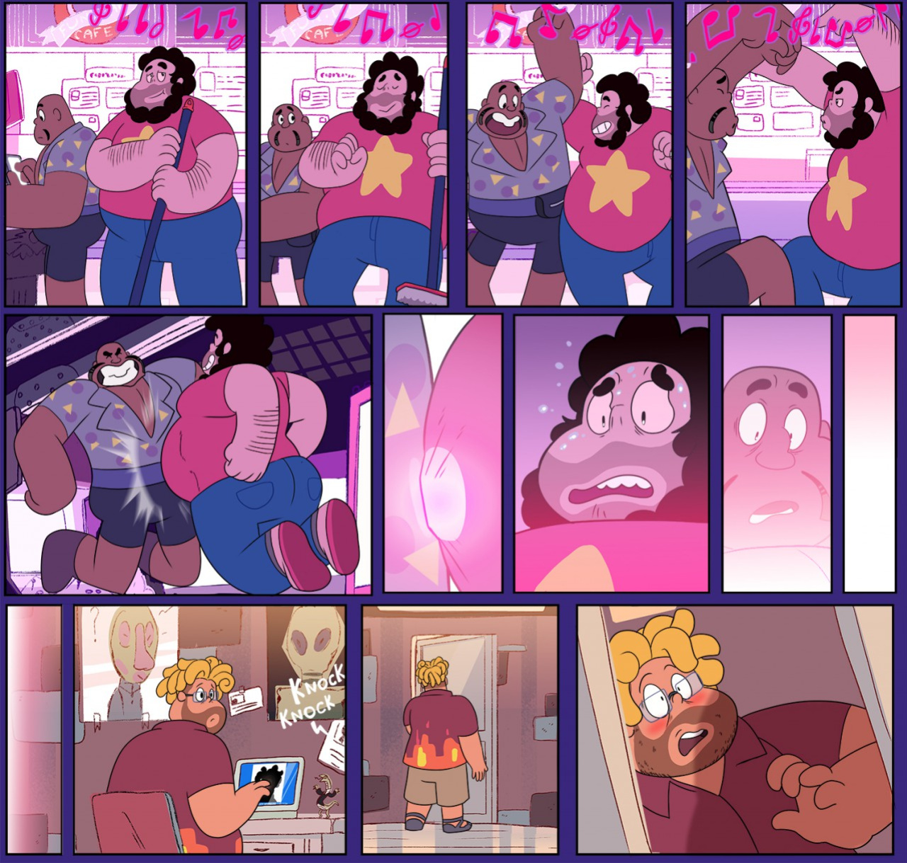 [blazingcheecks] Steven Universe: Shattersong AU