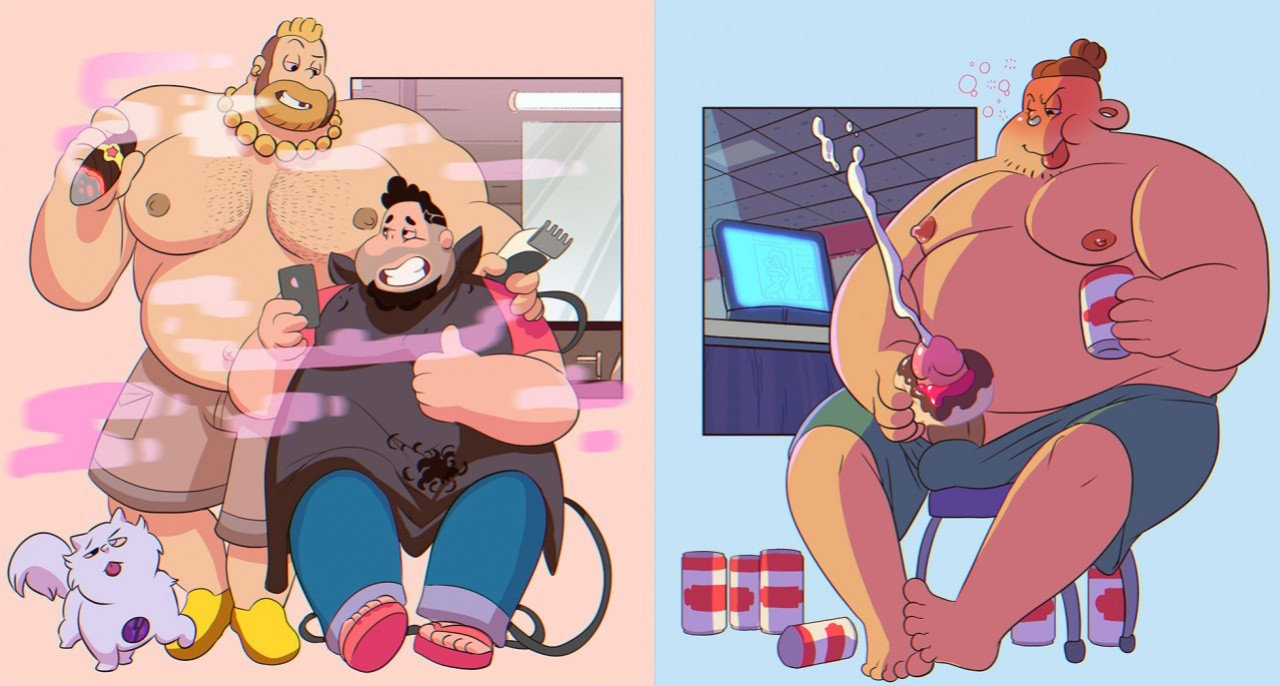 [blazingcheecks] Steven Universe: Shattersong AU