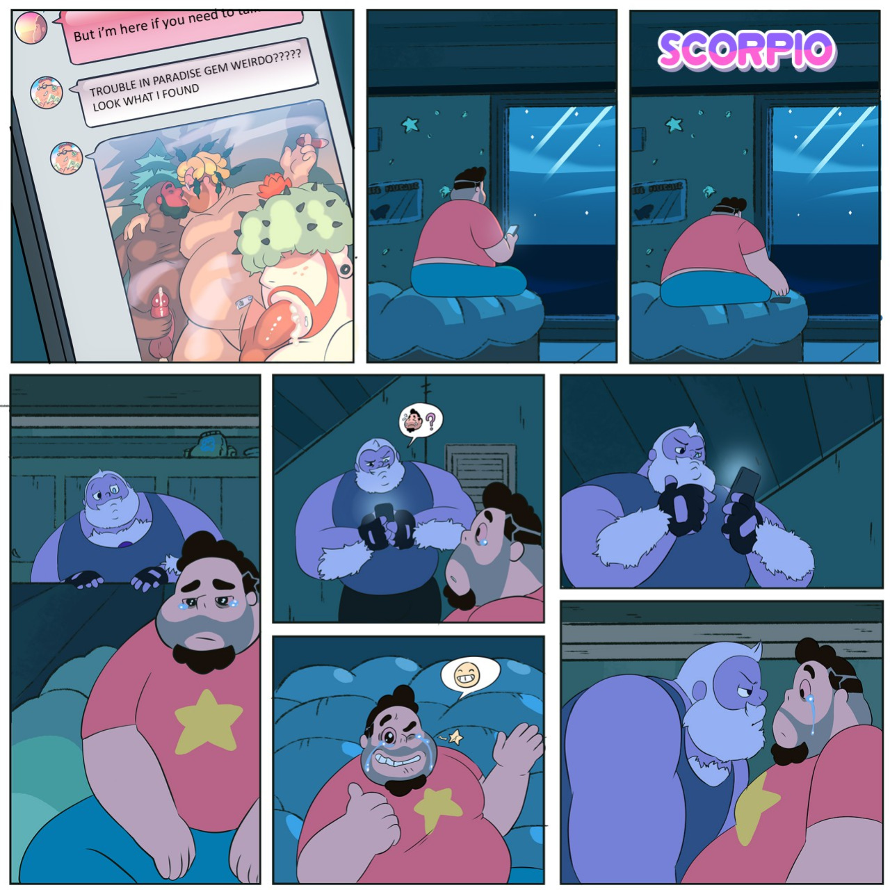 [blazingcheecks] Steven Universe: Shattersong AU
