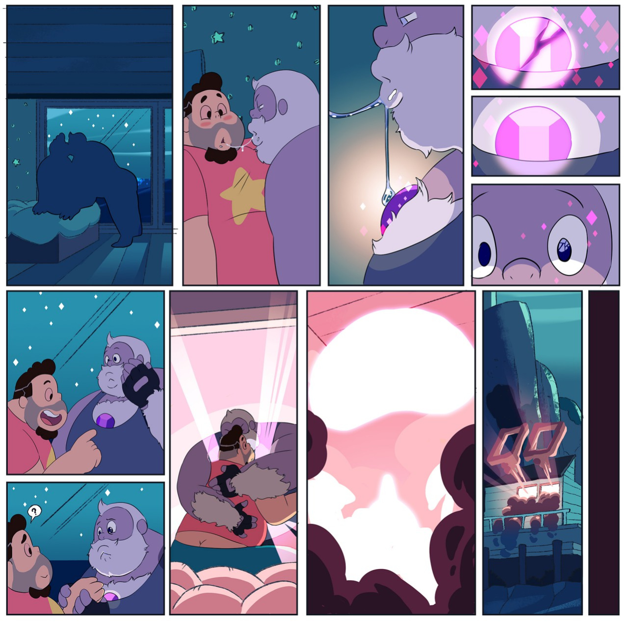 [blazingcheecks] Steven Universe: Shattersong AU