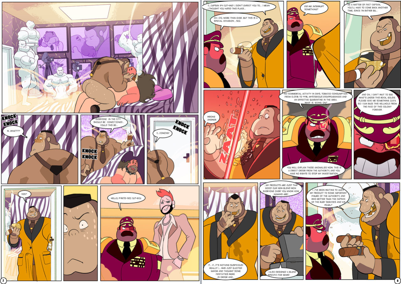 [blazingcheecks] Steven Universe: Shattersong AU
