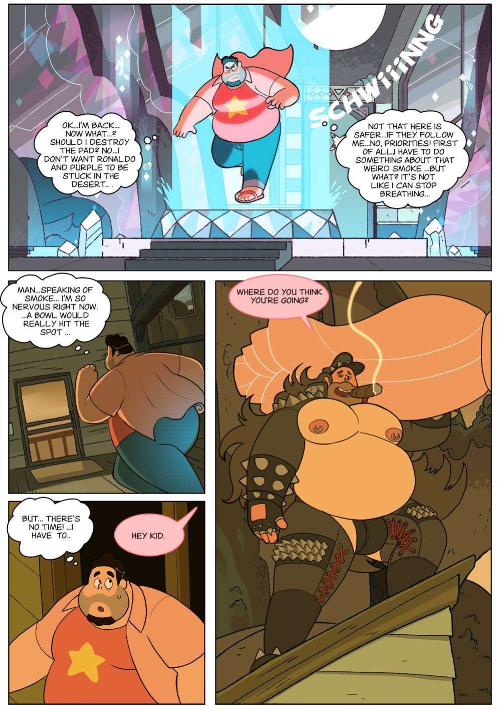 [blazingcheecks] Steven Universe: Shattersong AU
