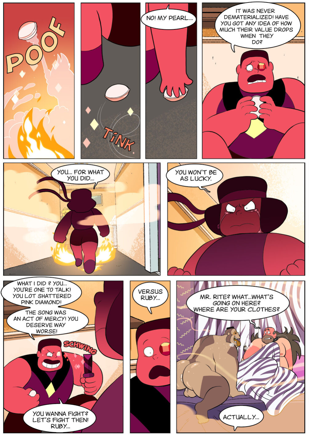 [blazingcheecks] Steven Universe: Shattersong AU