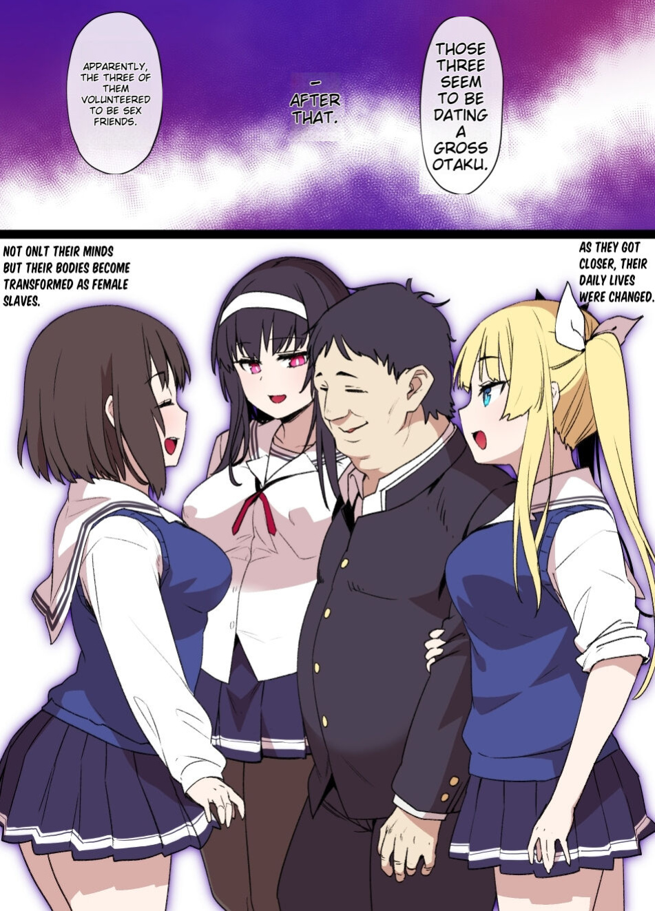 [Kusayarou] Saekano NTR Manga 16P (Hypnotic Brainwashing & Bitchification)