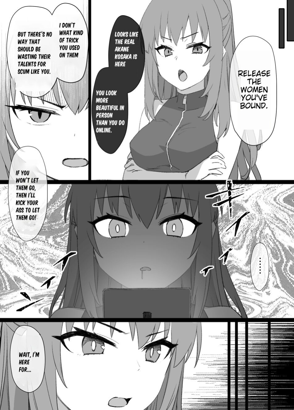 [Kusayarou] Saekano NTR Manga 16P (Hypnotic Brainwashing & Bitchification)