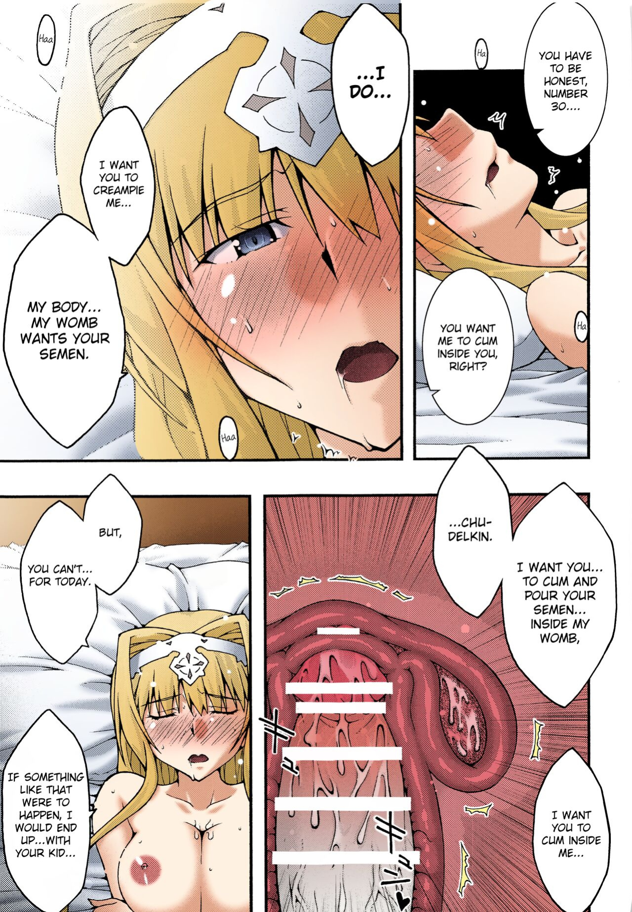 [sandglass (Uyuu Atsuno)] Ochiru -Alice- (Sword Art Online) [Nisor] [Colorized]