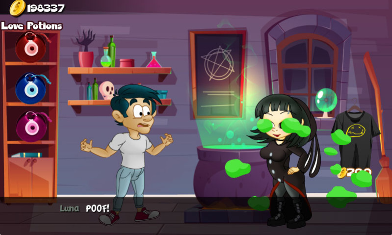 Hungry Girls Game: Luna's Lambent Magic (COMPLETE)