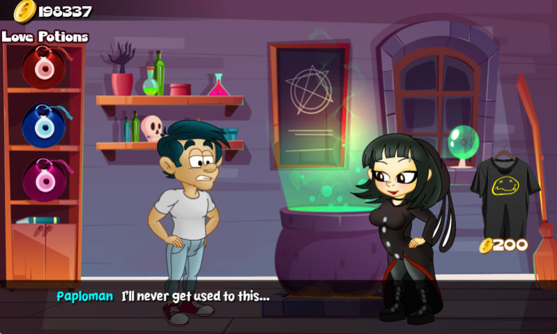 Hungry Girls Game: Luna's Lambent Magic (COMPLETE)