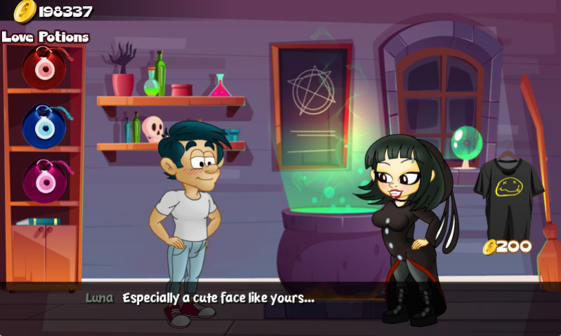 Hungry Girls Game: Luna's Lambent Magic (COMPLETE)