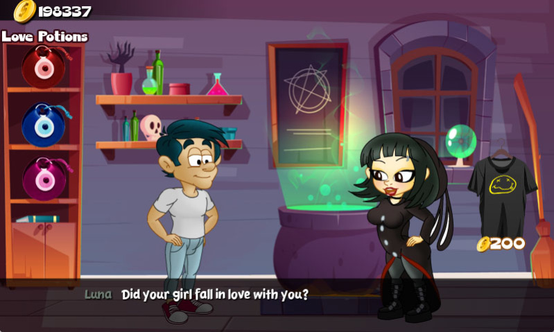 Hungry Girls Game: Luna's Lambent Magic (COMPLETE)