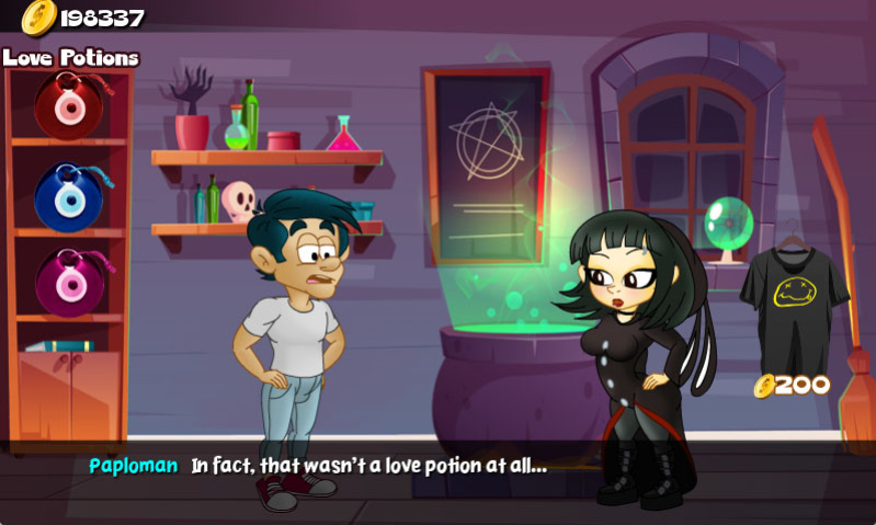 Hungry Girls Game: Luna's Lambent Magic (COMPLETE)