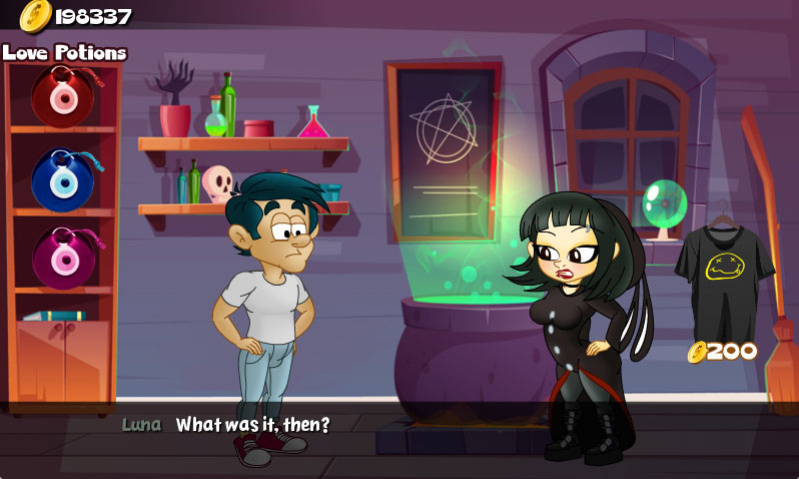 Hungry Girls Game: Luna's Lambent Magic (COMPLETE)