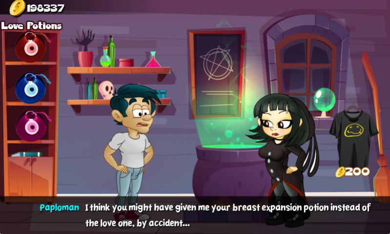 Hungry Girls Game: Luna's Lambent Magic (COMPLETE)