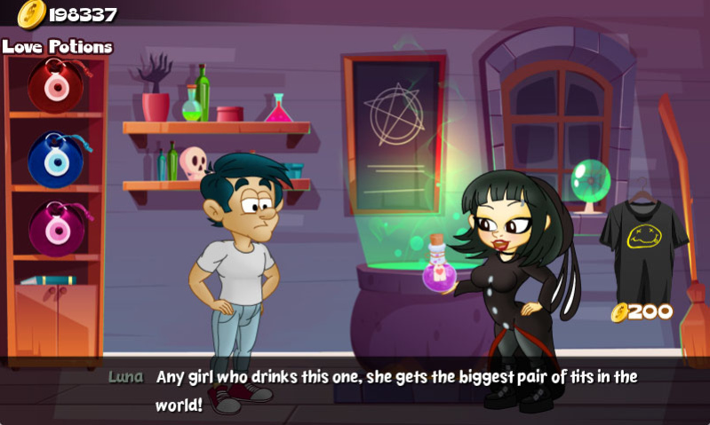 Hungry Girls Game: Luna's Lambent Magic (COMPLETE)