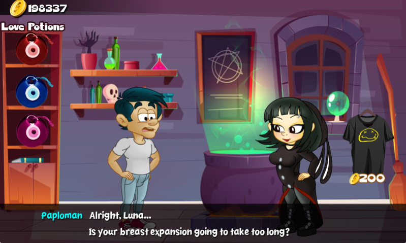 Hungry Girls Game: Luna's Lambent Magic (COMPLETE)