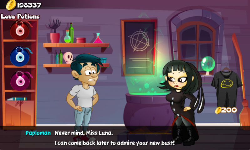 Hungry Girls Game: Luna's Lambent Magic (COMPLETE)