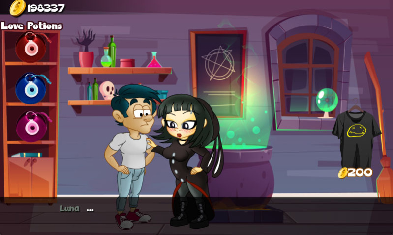 Hungry Girls Game: Luna's Lambent Magic (COMPLETE)