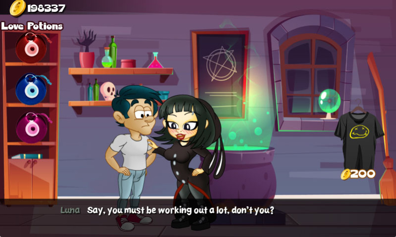 Hungry Girls Game: Luna's Lambent Magic (COMPLETE)