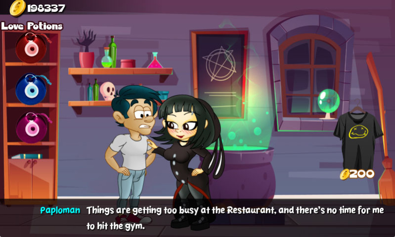 Hungry Girls Game: Luna's Lambent Magic (COMPLETE)