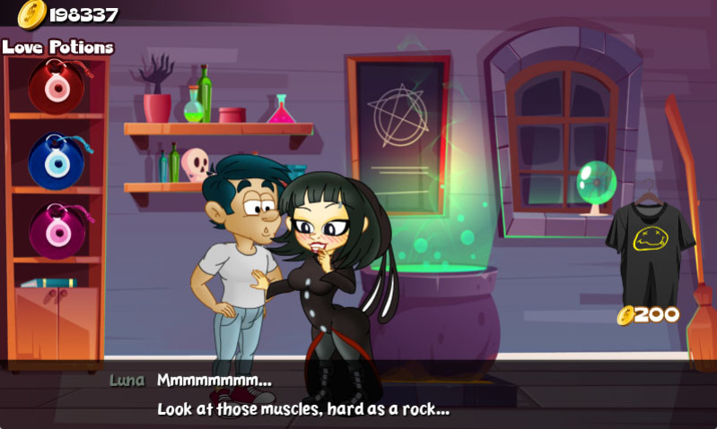 Hungry Girls Game: Luna's Lambent Magic (COMPLETE)
