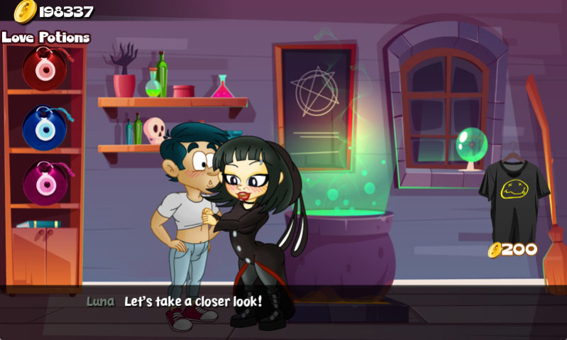 Hungry Girls Game: Luna's Lambent Magic (COMPLETE)