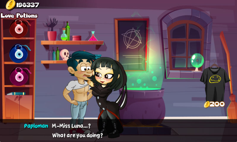 Hungry Girls Game: Luna's Lambent Magic (COMPLETE)
