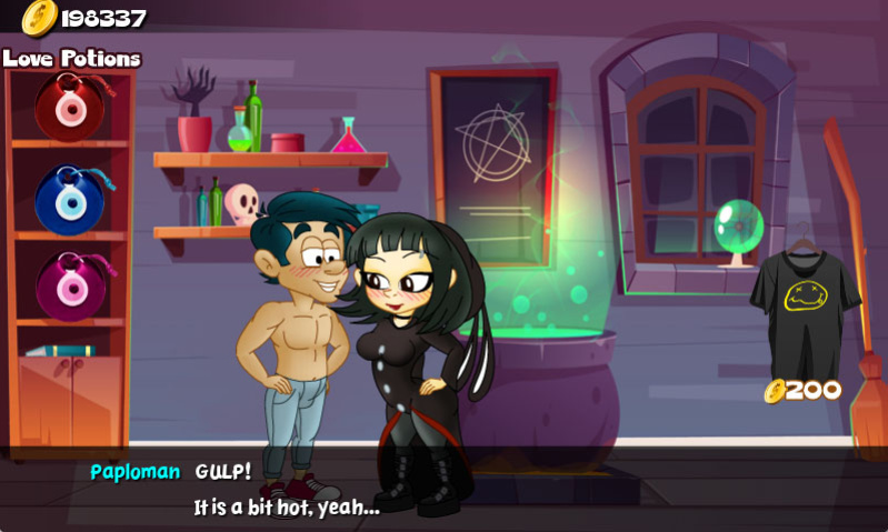 Hungry Girls Game: Luna's Lambent Magic (COMPLETE)