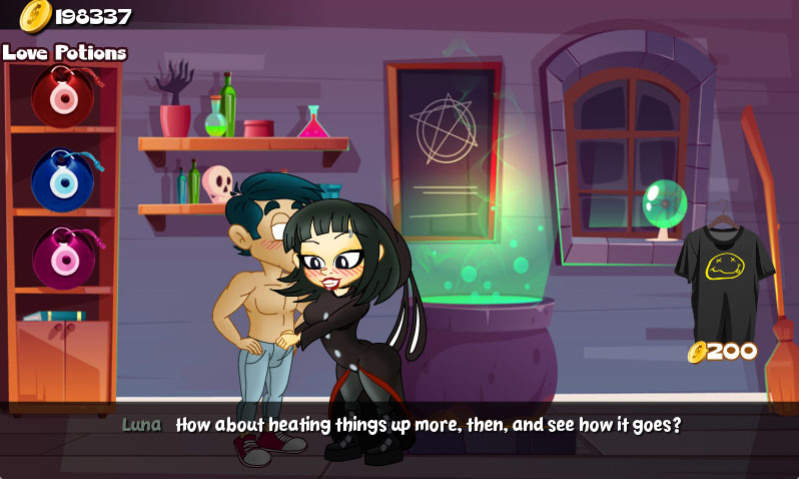 Hungry Girls Game: Luna's Lambent Magic (COMPLETE)