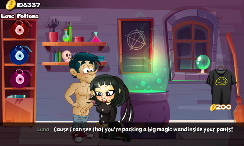 Hungry Girls Game: Luna's Lambent Magic (COMPLETE)