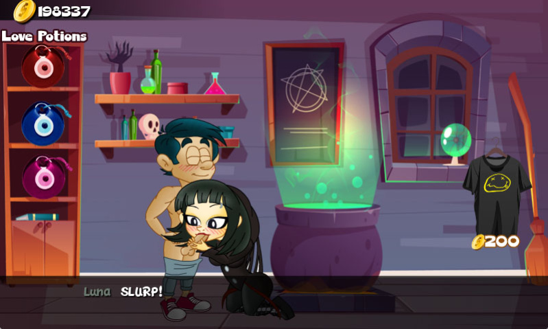 Hungry Girls Game: Luna's Lambent Magic (COMPLETE)