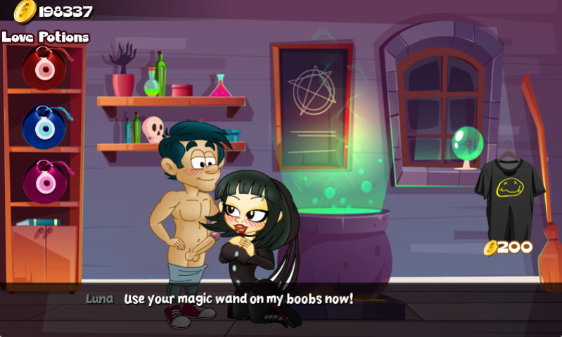 Hungry Girls Game: Luna's Lambent Magic (COMPLETE)