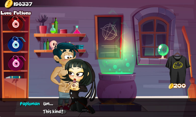Hungry Girls Game: Luna's Lambent Magic (COMPLETE)