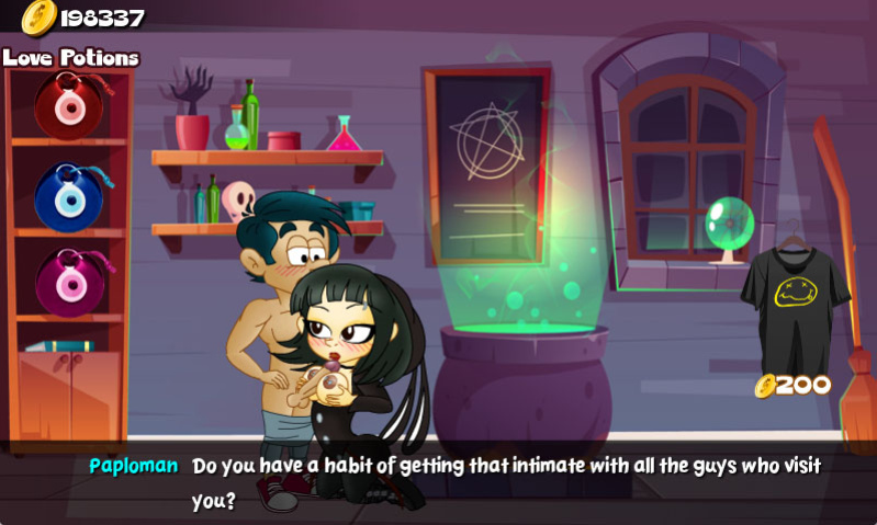 Hungry Girls Game: Luna's Lambent Magic (COMPLETE)