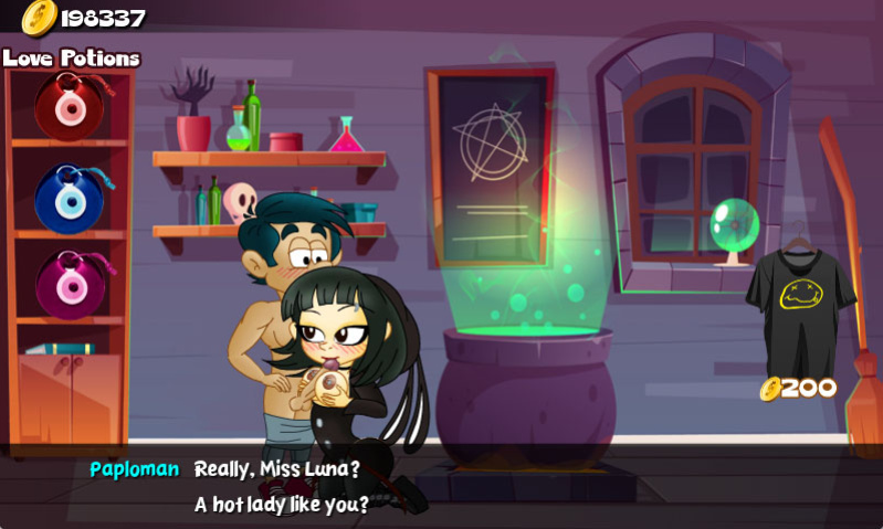 Hungry Girls Game: Luna's Lambent Magic (COMPLETE)