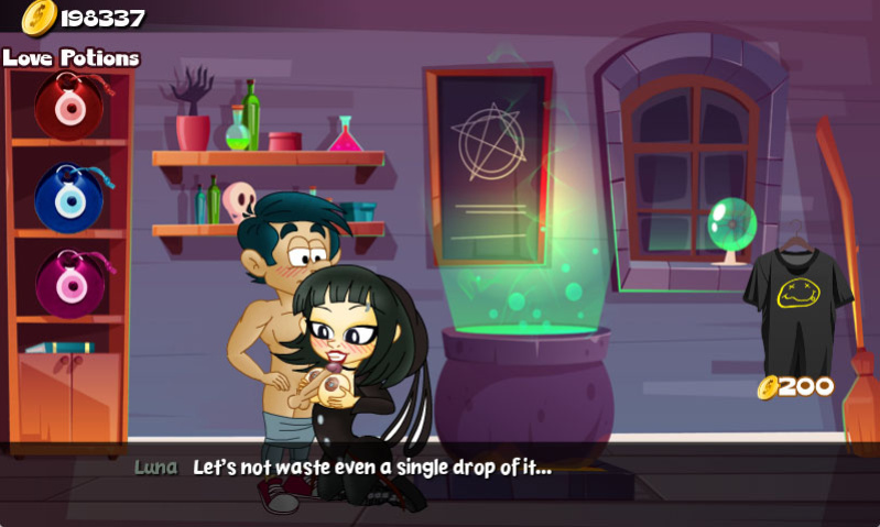 Hungry Girls Game: Luna's Lambent Magic (COMPLETE)