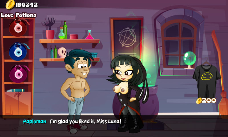 Hungry Girls Game: Luna's Lambent Magic (COMPLETE)