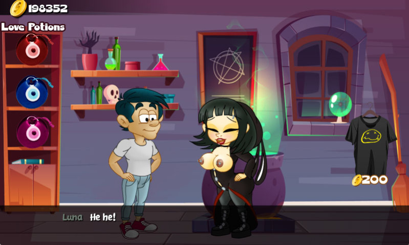 Hungry Girls Game: Luna's Lambent Magic (COMPLETE)